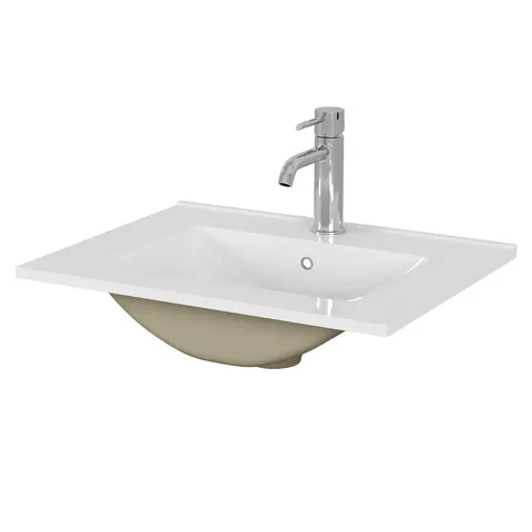 24-inch Ceramic Bathroom Sink - image 3
