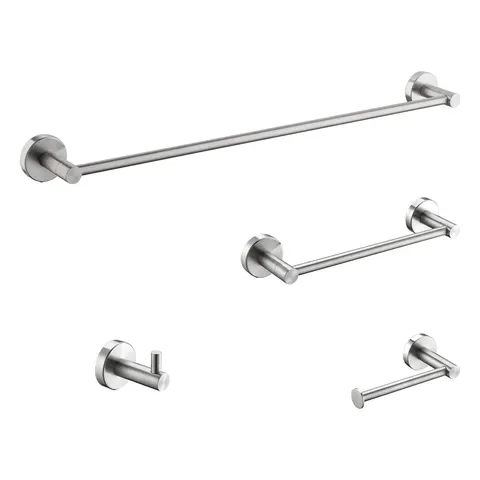 4-Piece Bathroom Hardware Set - image 1