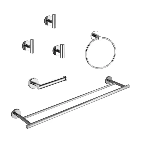 6-Piece Bathroom Hardware Set - image 1
