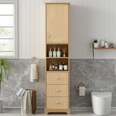 67.7-inch Freestanding Storage Cabinet - image 1
