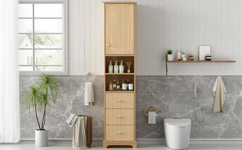 67.7-inch Freestanding Storage Cabinet - image 20