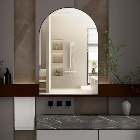 Arched Mirror Medicine Cabinet - image 2