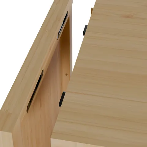 Bamboo Freestanding Storage Cabinet - image 10