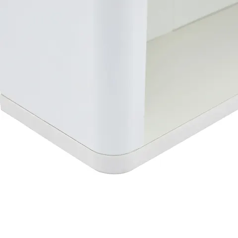 Mirror Cabinet with Open Shelves & Gold Accent - image 23