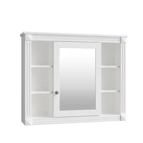 Mirror Cabinet with Six Open Shelves - image 10